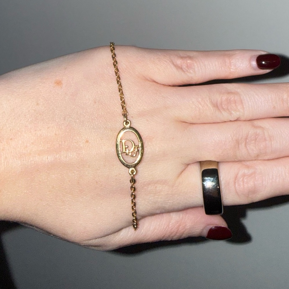 Christian Dior CD Logo Bracelet - Picture 2 of 8